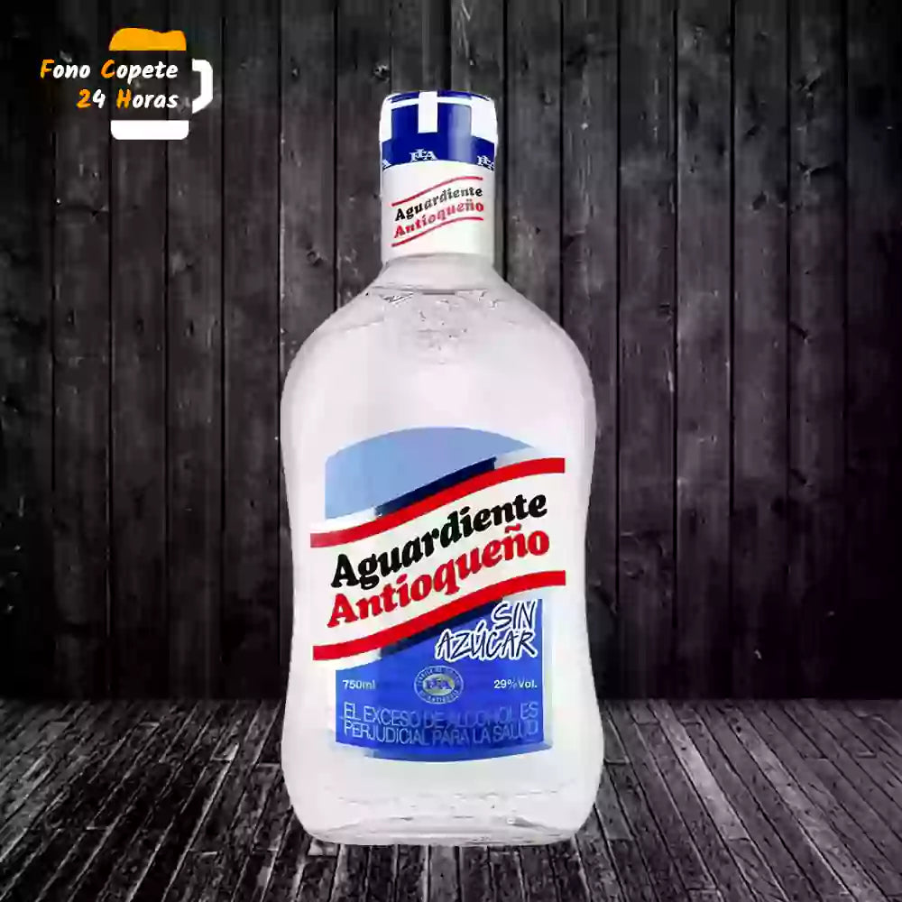 Aguardiente Antioqueño 750cc Sin Azucar 29º